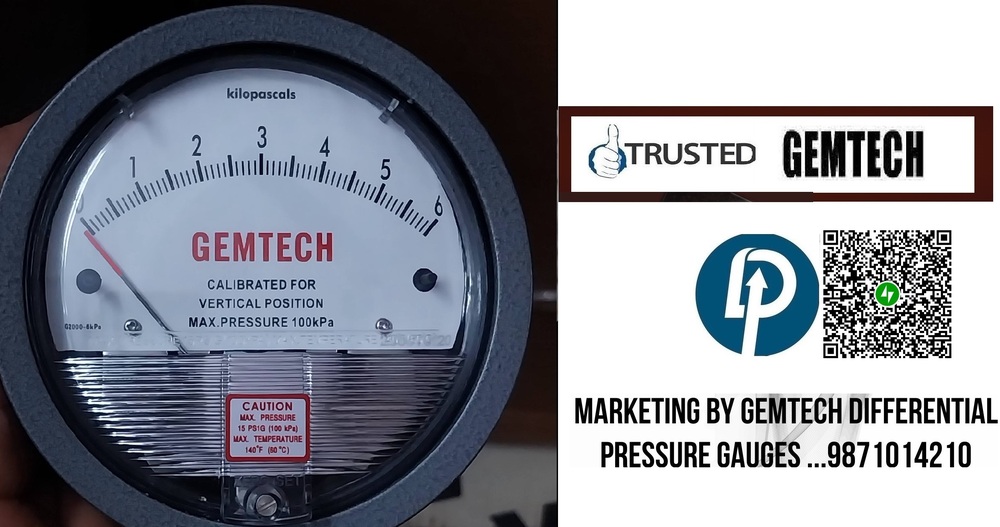 GEMTECH - Differential Pressure Gauge Distributor Contact By Gadag Karnataka