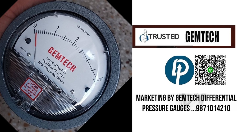 GEMTECH - Differential Pressure Gauge Distributor Contact By Gadag Karnataka