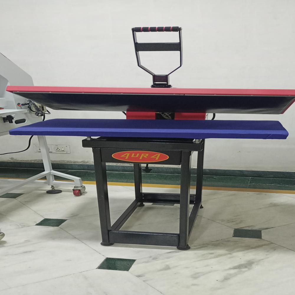 Flatbed Fusing Machine - Color: Blue