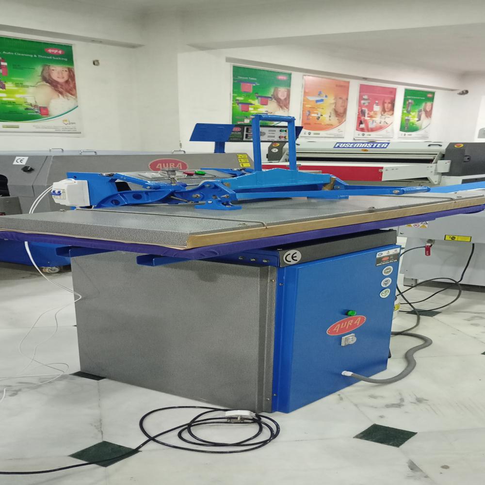 Flatbed Fusing Machine - Color: Blue