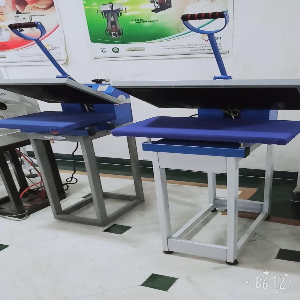 Flatbed Fusing Machine - Color: Blue