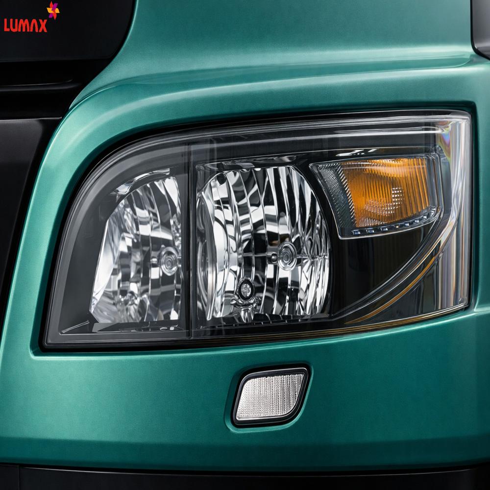Lumax Headlight Assembly With Adjustable Motor For Mahindra BLAZO X