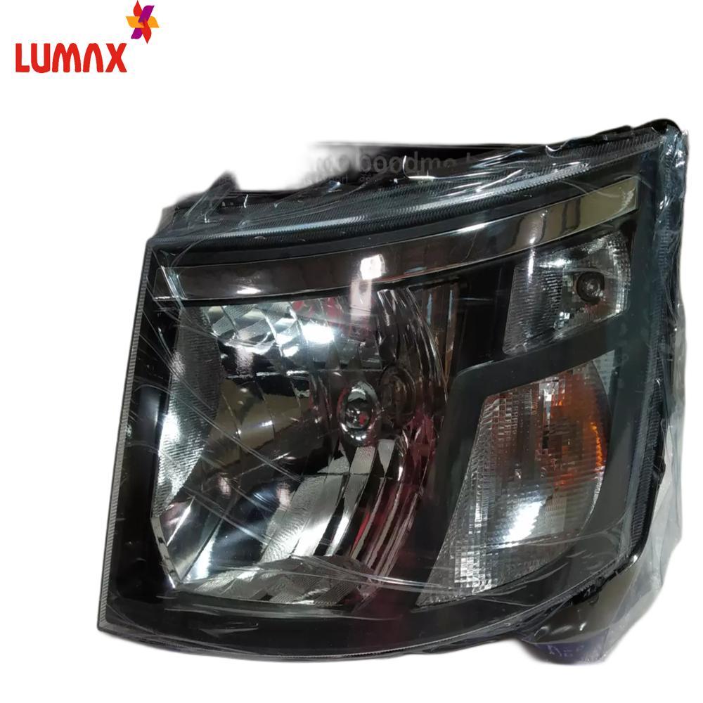 Lumax Headlight Assembly With Adjaustable Motor For Mahindra SUPRO BLACK 2015-NOW