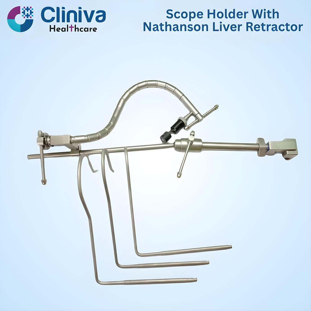 Scope Holder With Nathanson Liver Retractor
