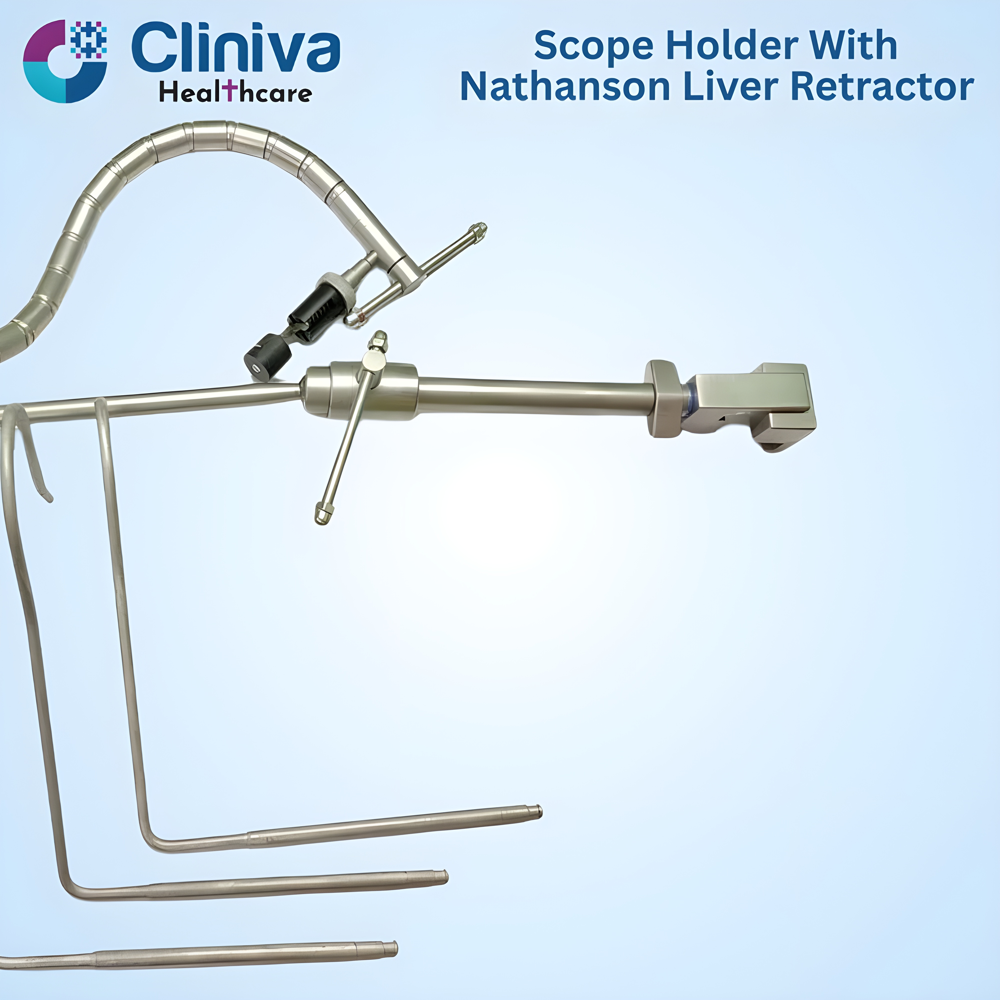 Scope Holder With Nathanson Liver Retractor