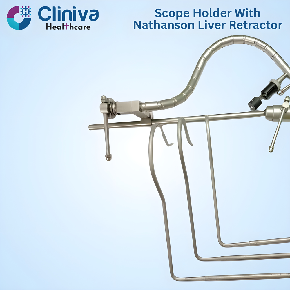 Scope Holder With Nathanson Liver Retractor