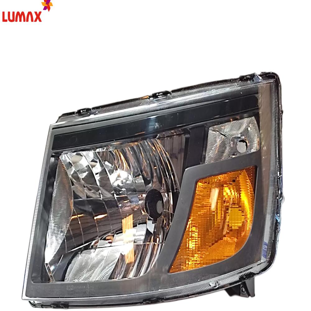 Lumax Headlight Assembly With Adjustable Motor For Mahindra SUPRO CHROME 2015-NOW