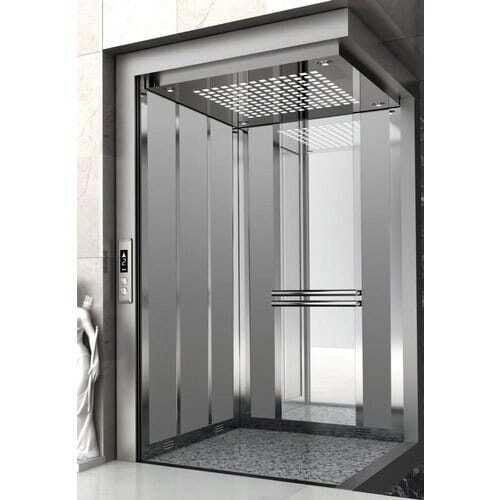 544 Kg Stainless Steel Residential Elevator