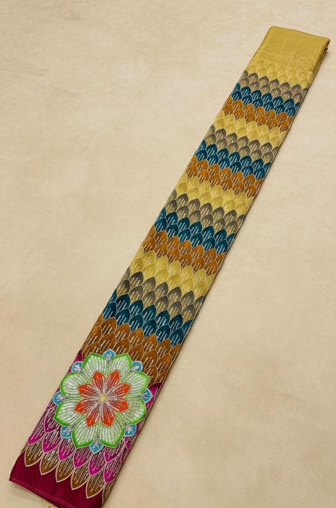 Position Print Embroidery Fabric