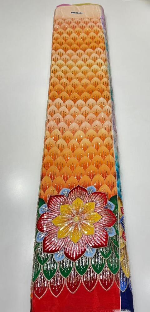 Position Print Embroidery Fabric