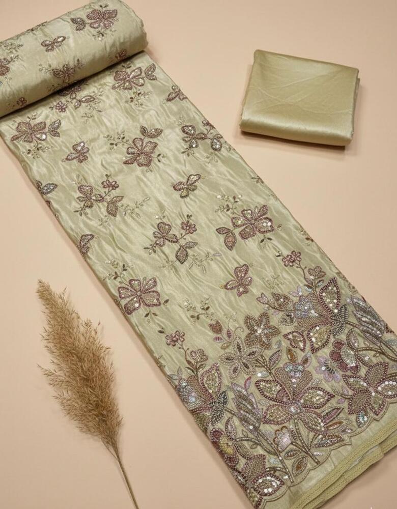 Tissue Jari Fabric - Application: Garment Manufacturing