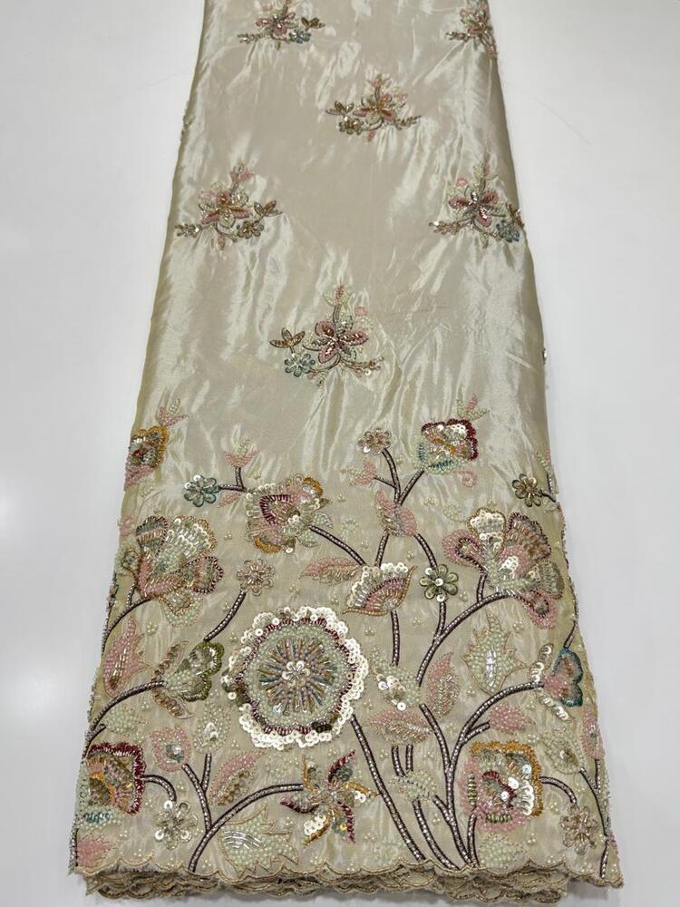 Pure Tissue Jari Fabric