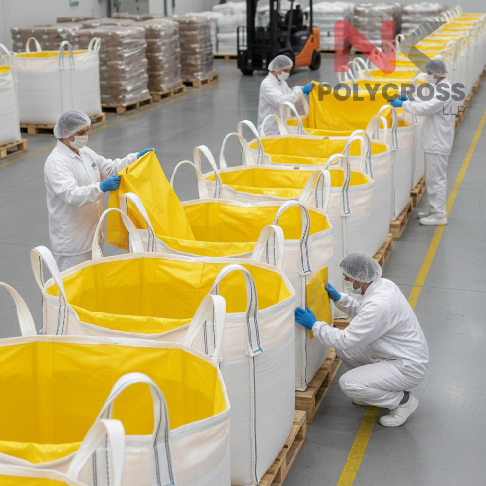 Jumbo Bag Liner - Application: Chemical Powder Packaging Fertilizer & Mineral Packing Food Grain Storage Sugar