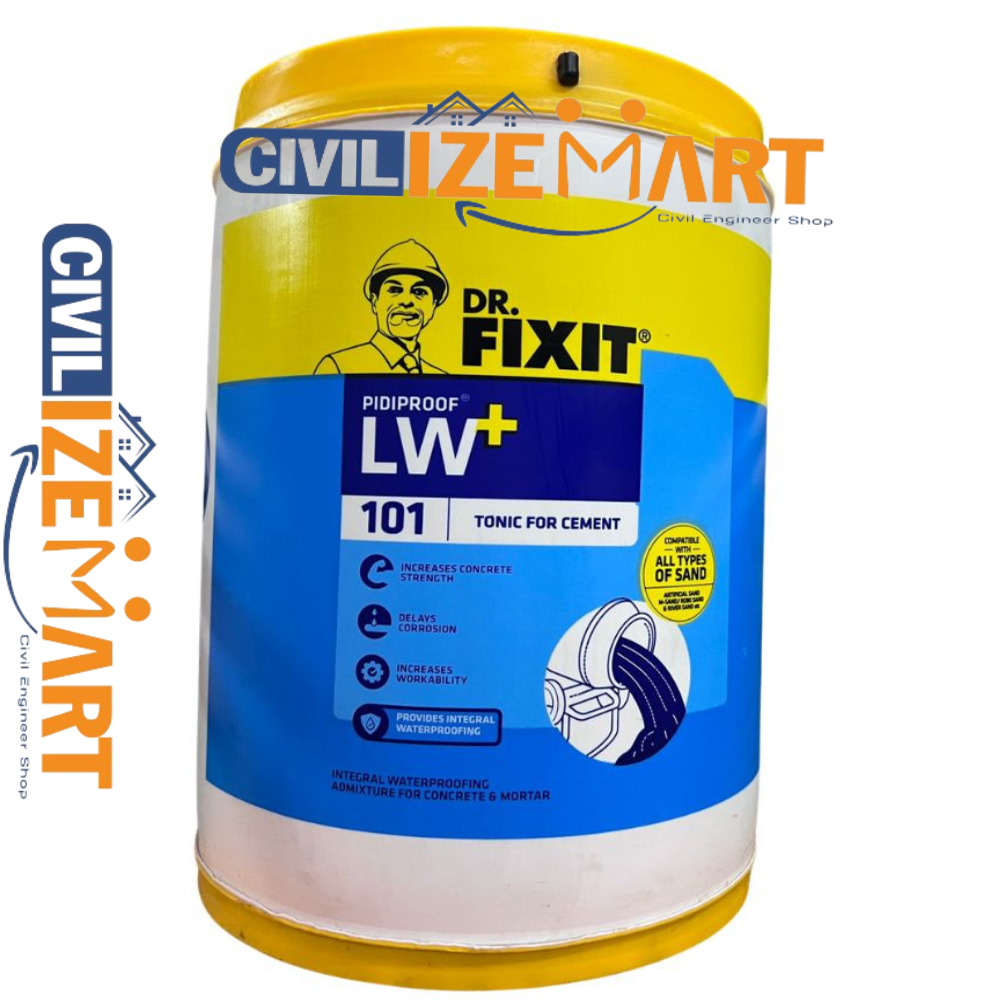 Dr. Fixit 101 Pidiproof LW+ Integral Liquid Waterproofing Compound