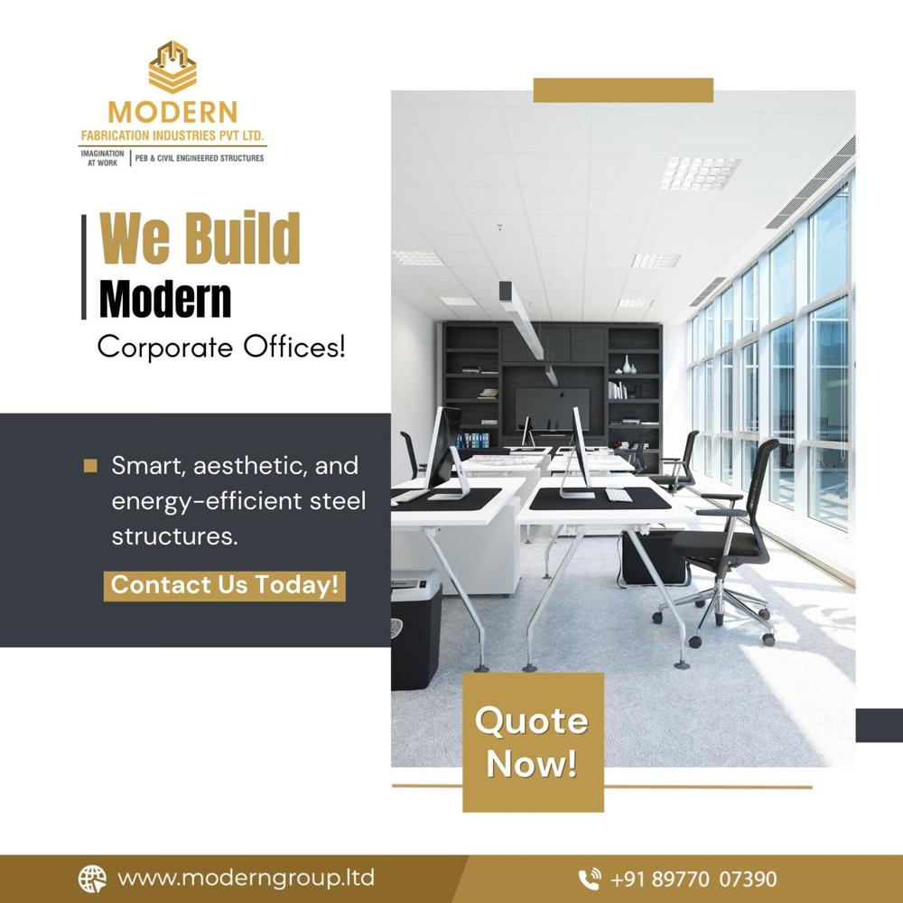 Prefabricated office buildings