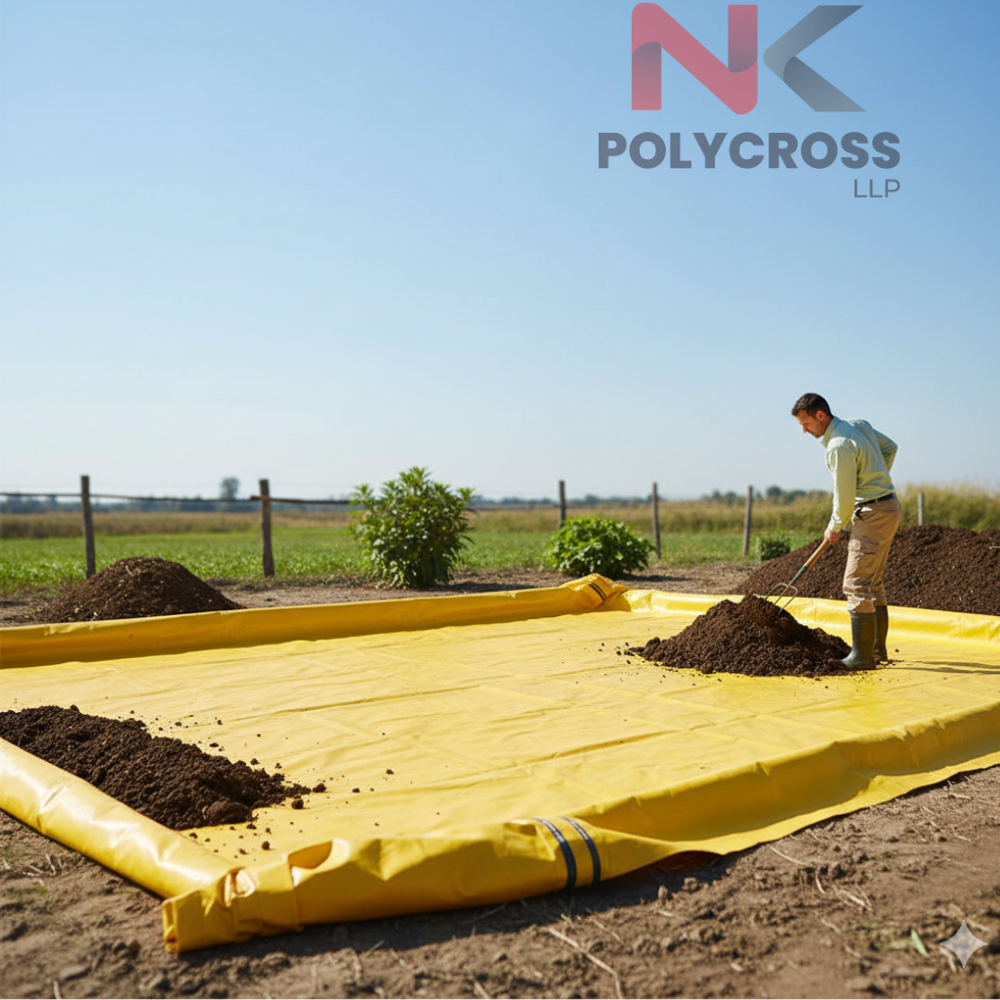 Vermicompost Bed Liner - Color: Blue