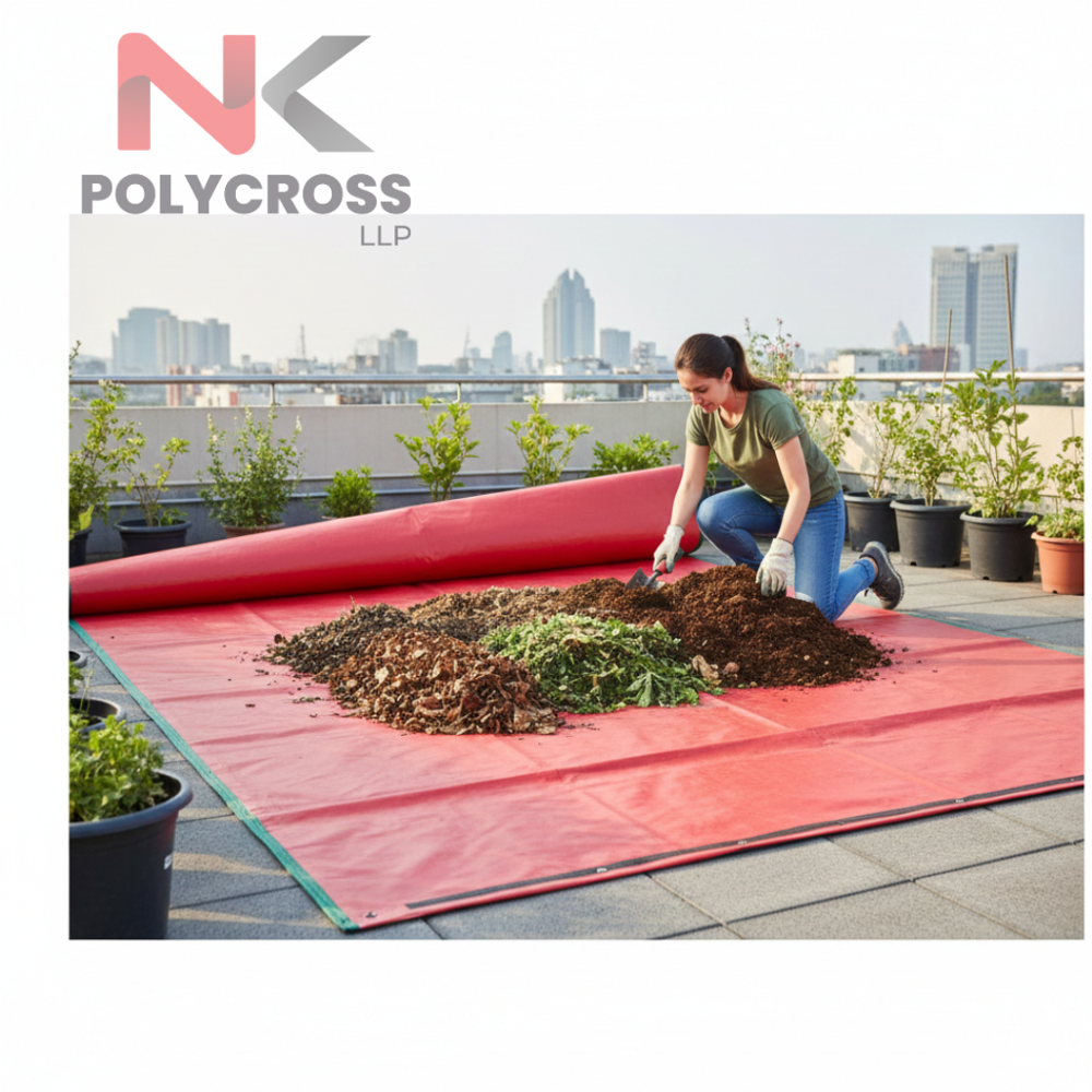 Vermicompost Bed Liner - Color: Blue