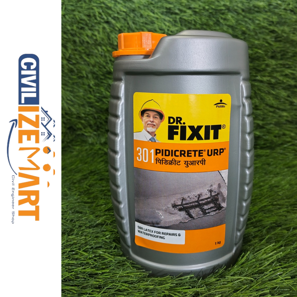 1 Ltr Dr. Fixit 301 Pidicrete Urp Waterproofing Coating Chemical