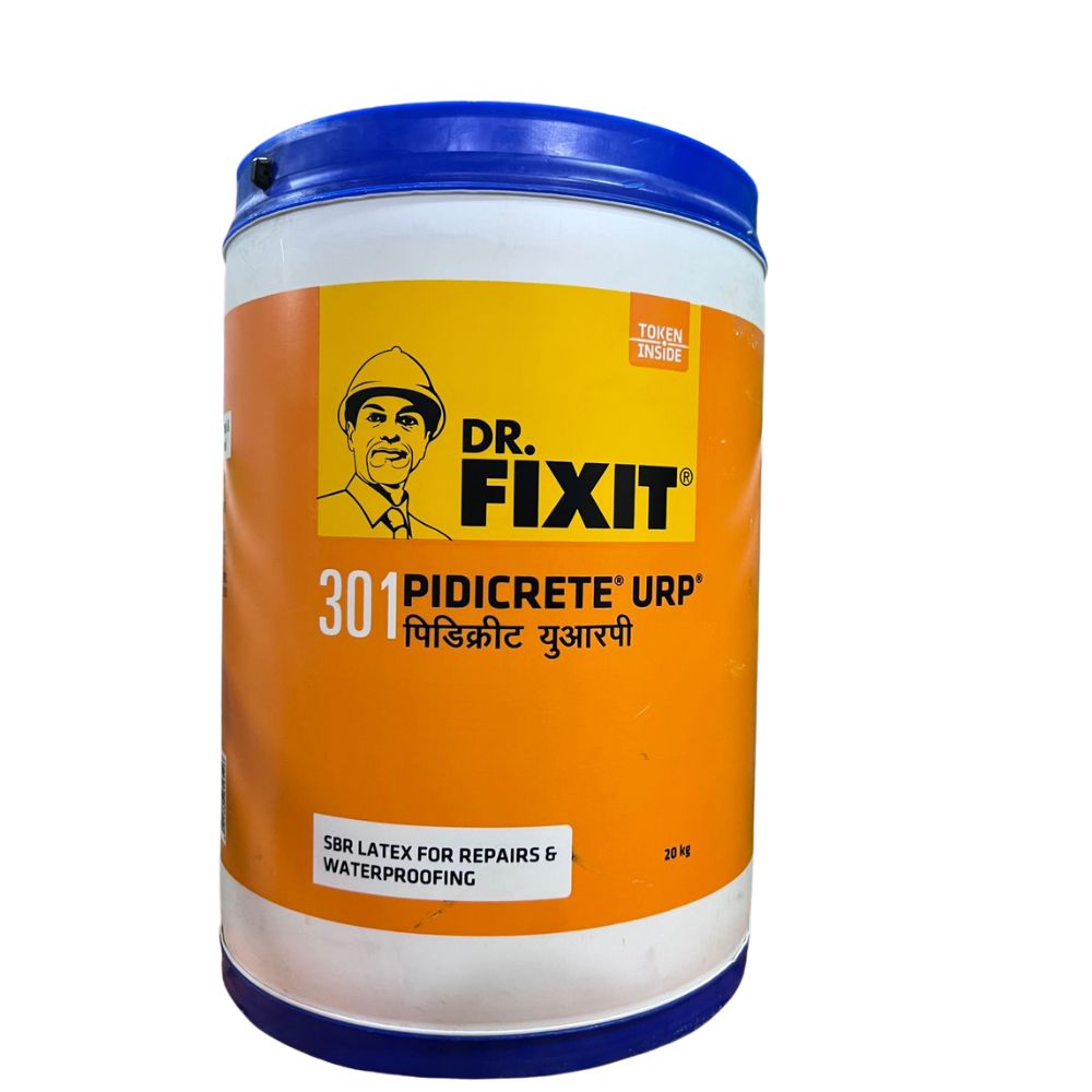 White Paste Dr.Fixit Pidicrete URP Roof Waterproofing Chemical