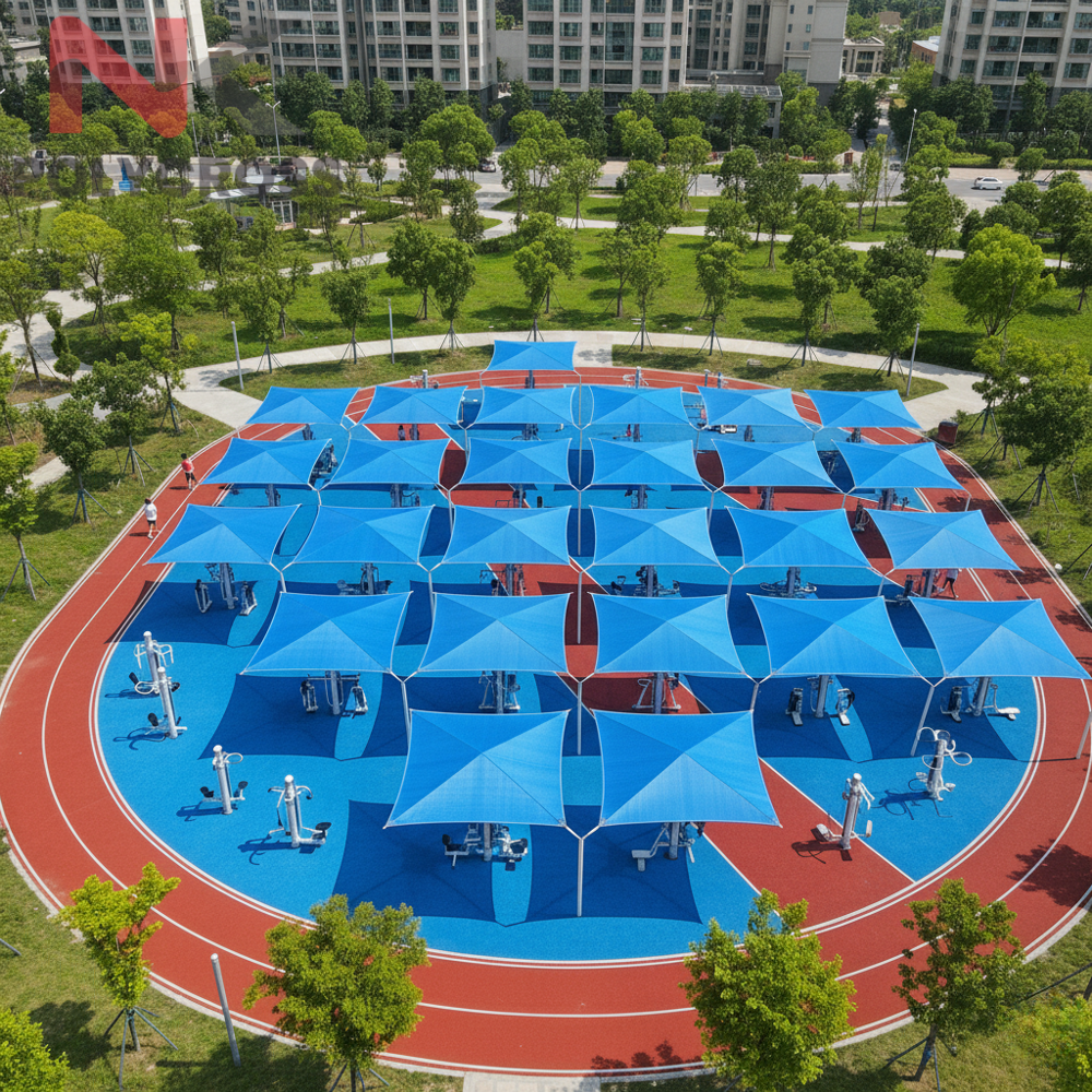 Open Gym Equipment Cover