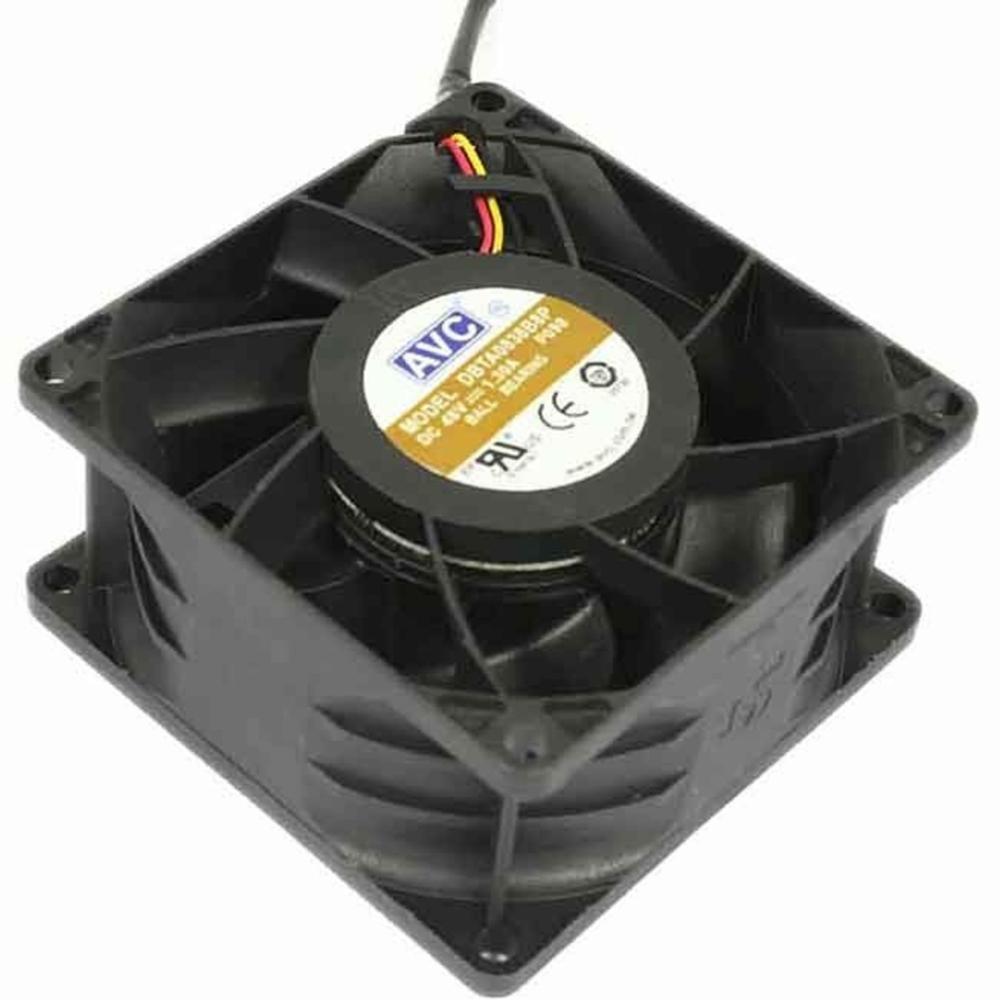 AVC DBTA0838B8P 48V DC 1.30A 8038mm Ball Bearing Industrial Axial Cooling Fan