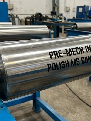 Stainless Steel Polish Roller - Capacity: 100 Kg