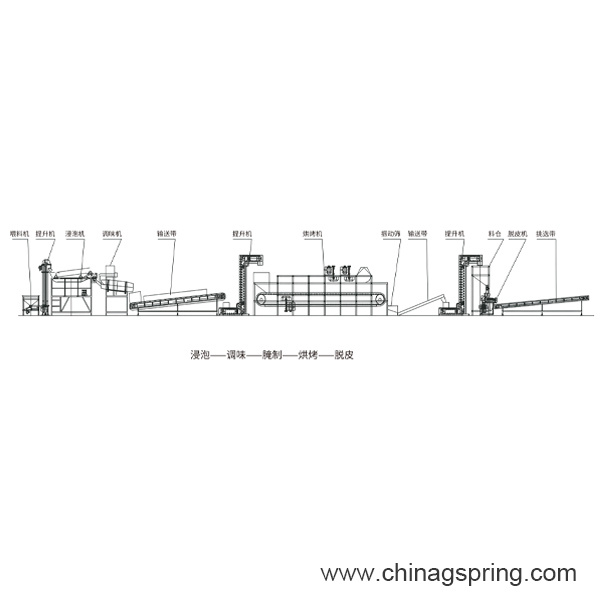 Salty Peanut Production Line