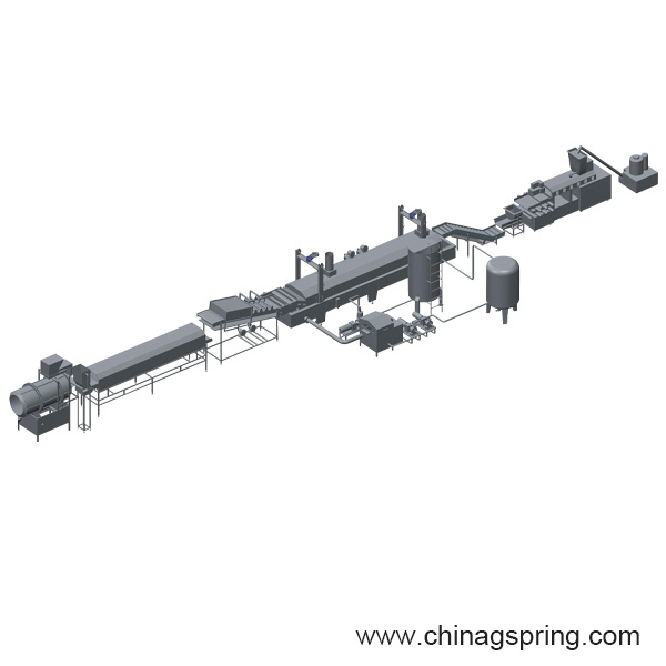 Industrial Continuous Fryer