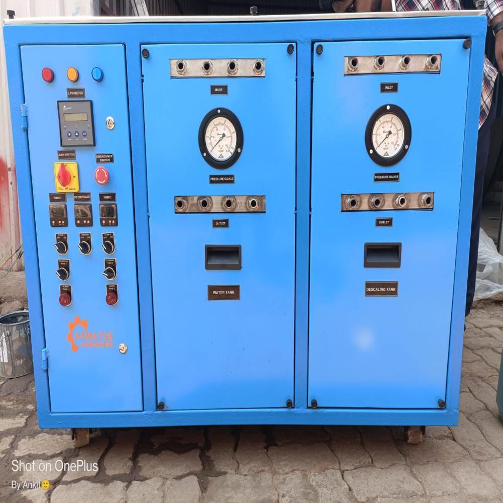 descaling machine for moulds