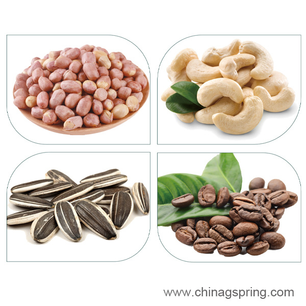 Industrial Continuous Chain Belt Nuts Roaster