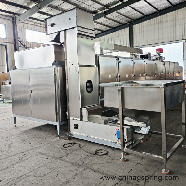 Industrial Continuous Chain Belt Nuts Roaster