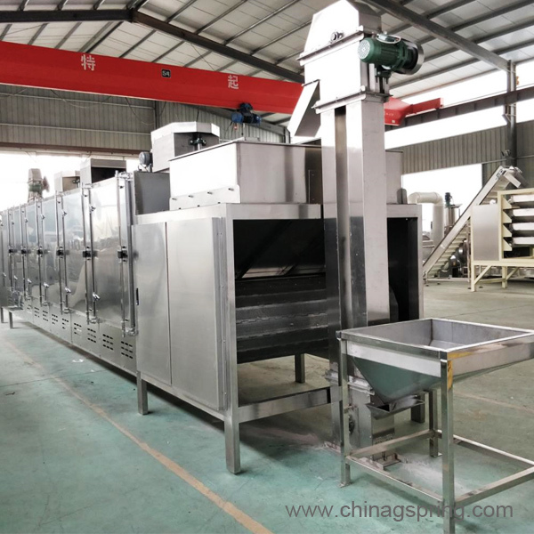 Industrial Continuous Chain Belt Nuts Roaster