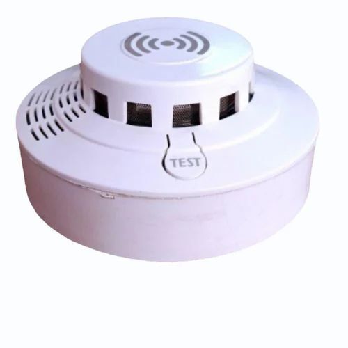 Battery Smoke Detector - Color: White