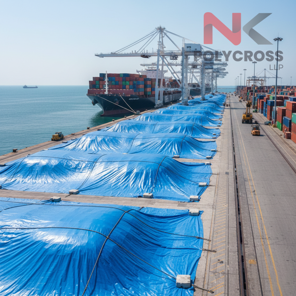 Port Loading Area Sheet - Color: Blue