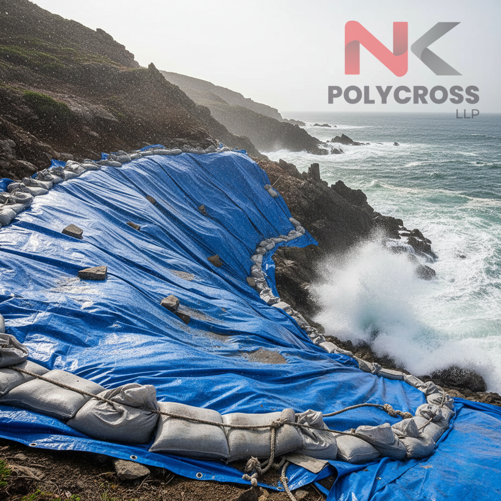 Rainwater Collection Pond Liner - Color: Blue