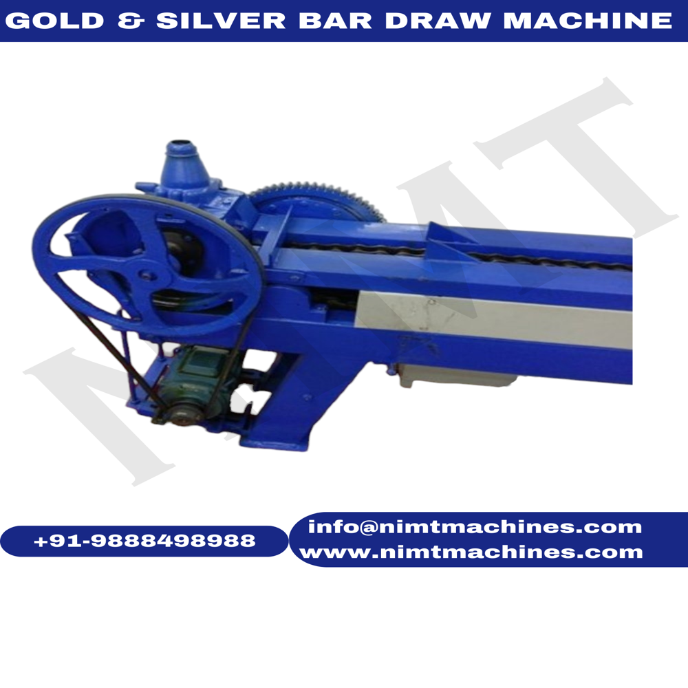 Bar Drawing Machine - Blue Semi Automatic, Cnc Technology With 1 Year Warranty