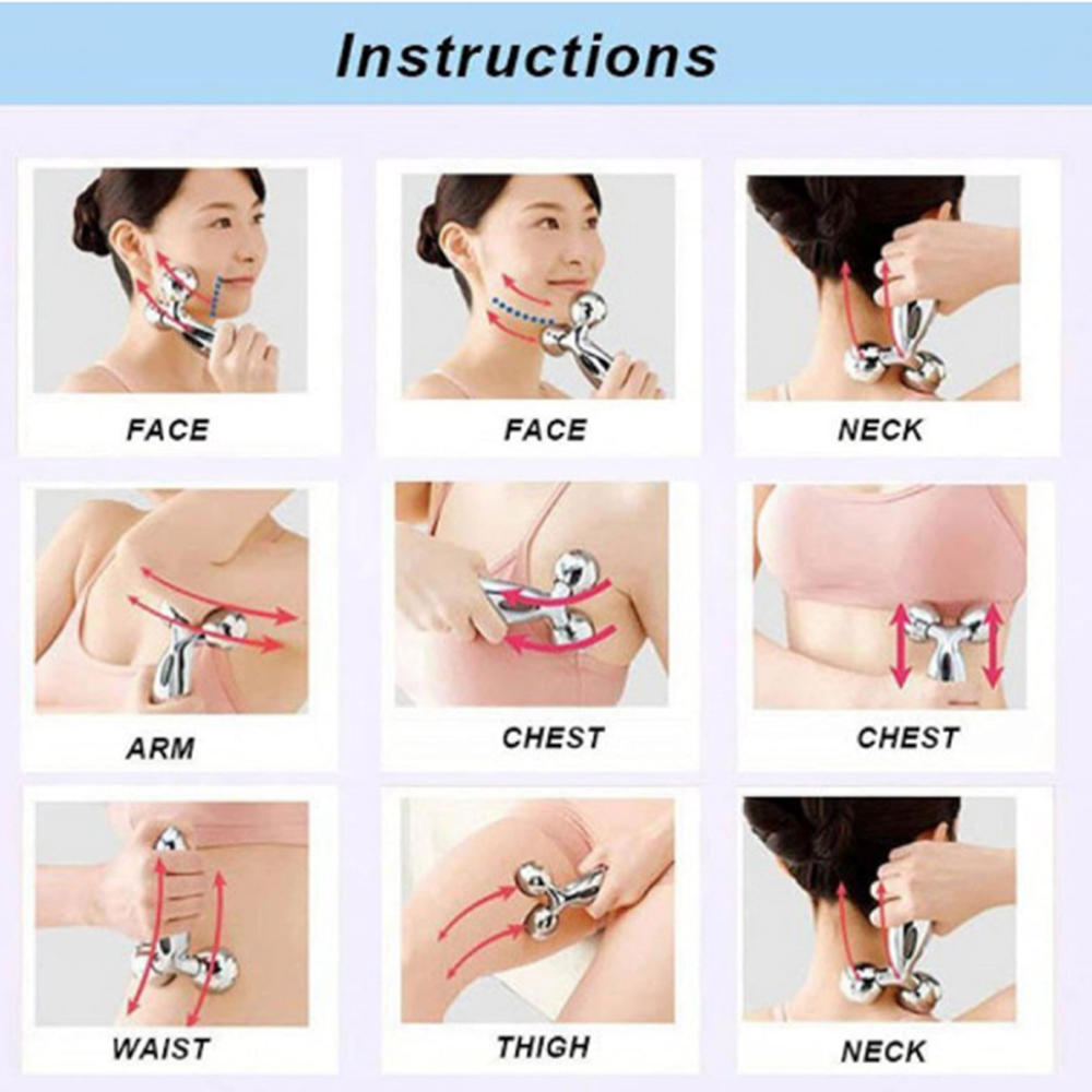 3D Face Massager Roller