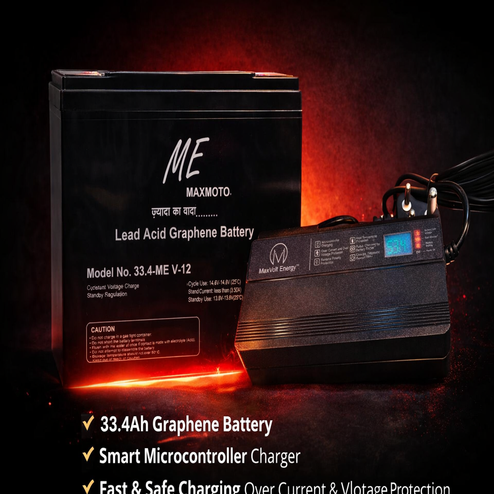 Lead Acid Graphene Battery - Battery Capacity: 60/33.4 Ampere-hour  (ah)