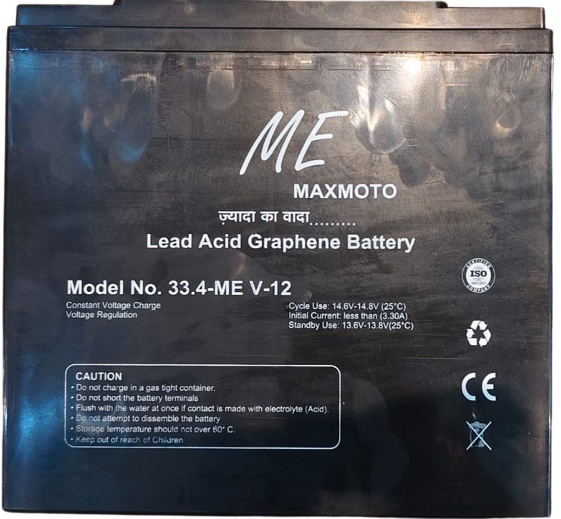 Lead Acid Graphene Battery - Battery Capacity: 60/33.4 Ampere-hour (Ah)
