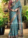 Tussar Munga Saree