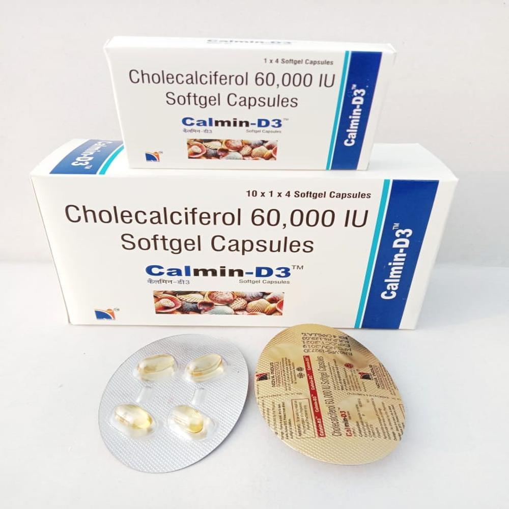 Calmin-D3 Softgel Capsules