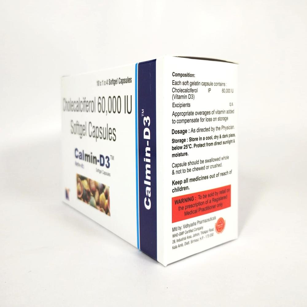 Calmin-D3 Softgel Capsules
