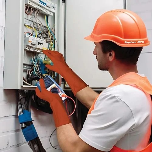 Raychem RPG Kamfet KL A Series Class 00 Electrical Insulating Gloves