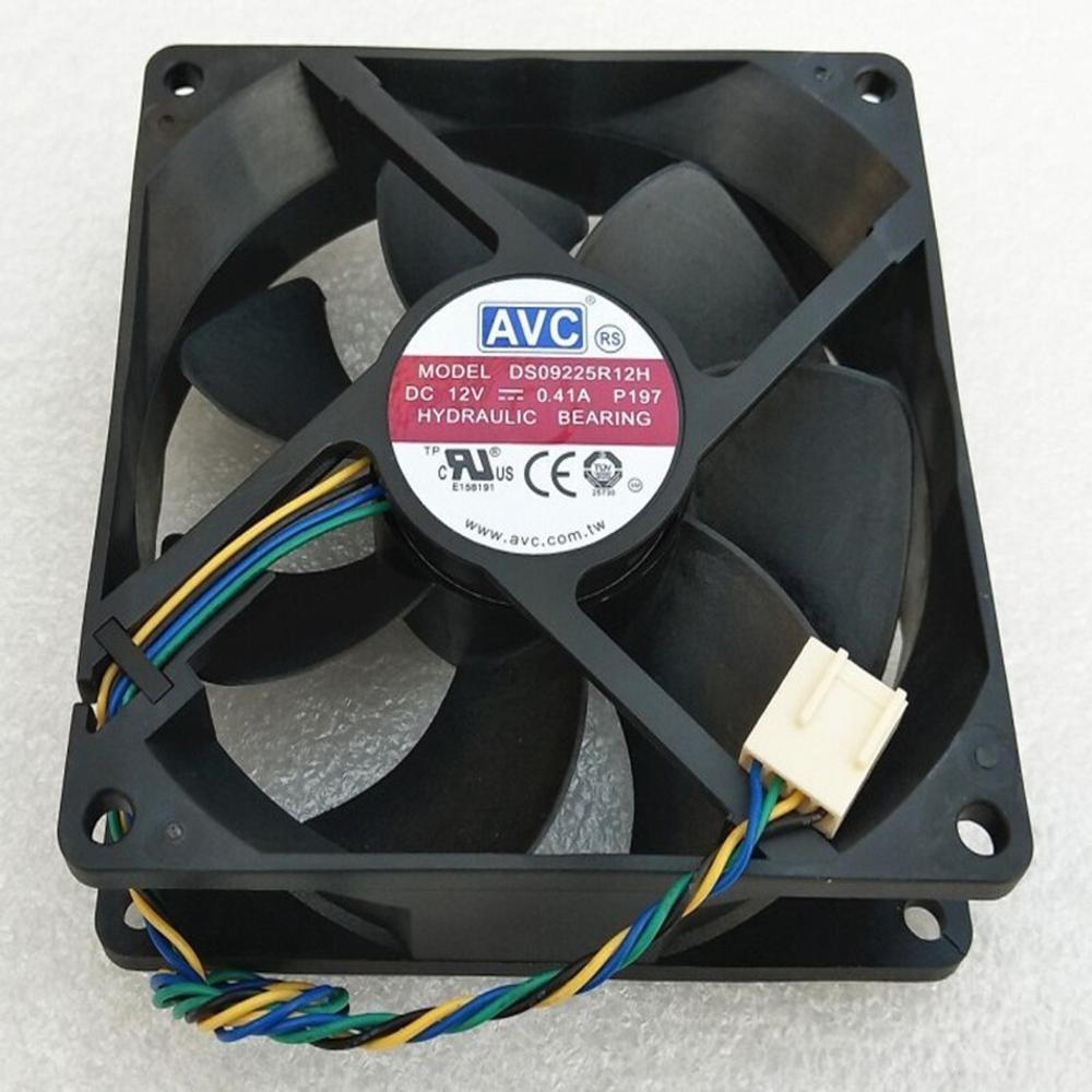 AVC D809225R12H-014 12V DC 0.41A 9025mm Ball Bearing Industrial Axial Cooling Fan