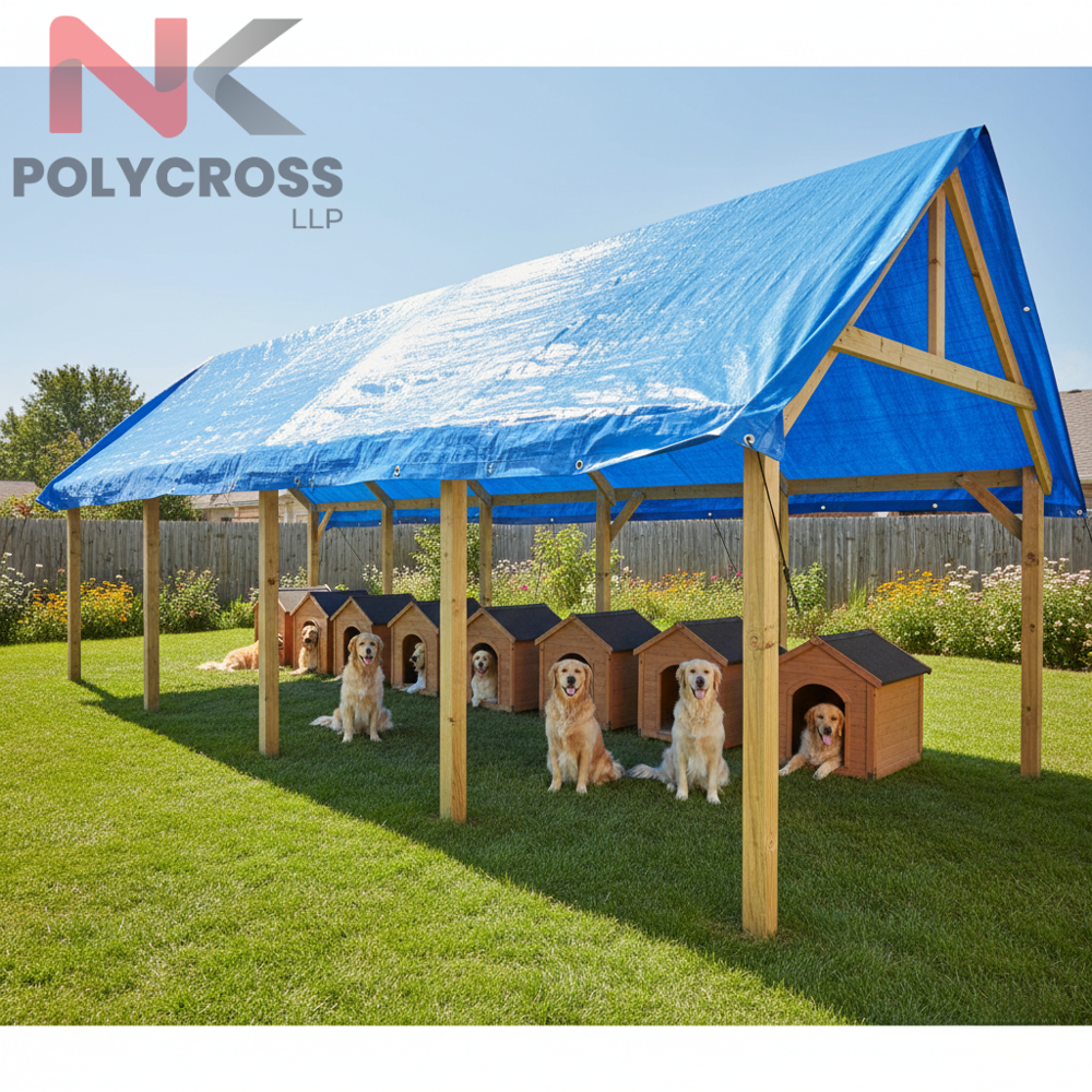 Turf Protection Sheet - Color: Blue