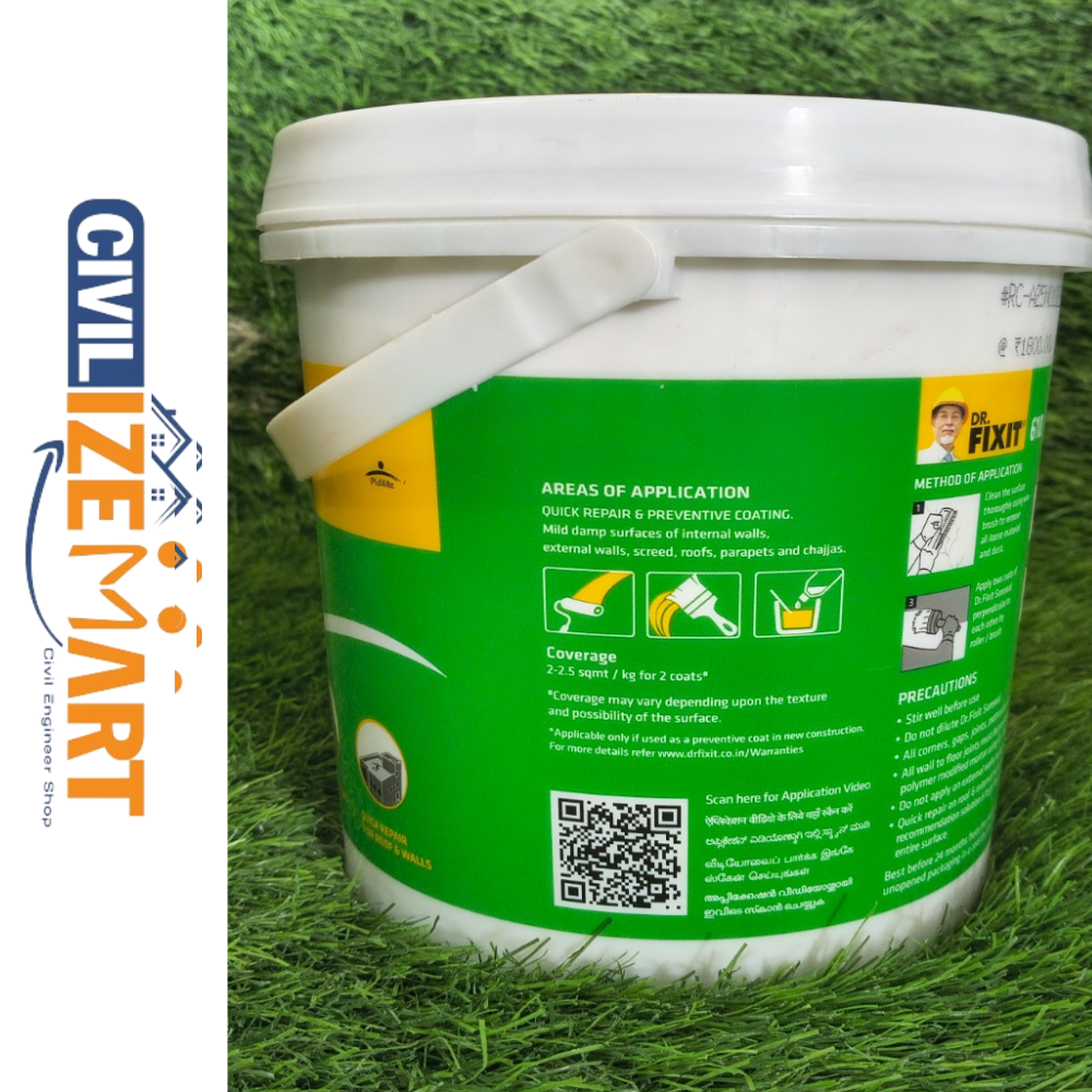 Dr. Fixit Sure Seal with Brush, Patch Repair of Internal & External