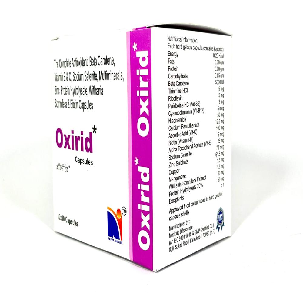 Oxirid Capsules - Drug Type: General Medicines