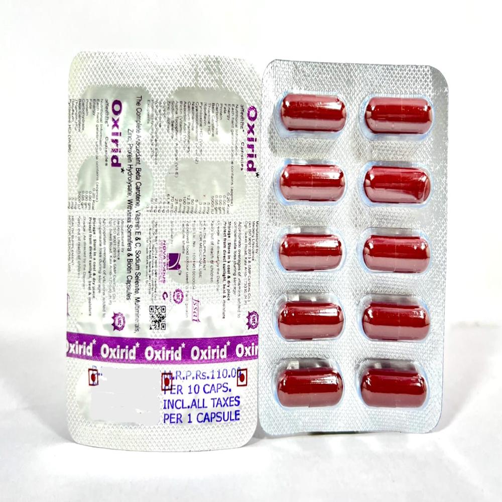 Oxirid Capsules - Drug Type: General Medicines