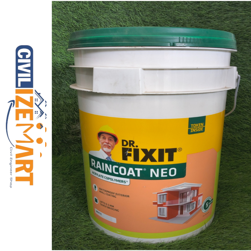 20L Dr Fixit Raincoat Neo Acrylate Copolymers Waterproofing Chemical