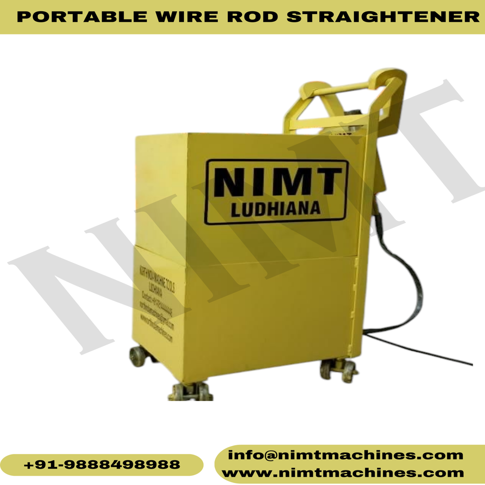 Portable Hydraulic Wire Rod Straightener